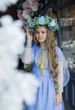 Сукня для дівчинки Свобода блакитна 104 - изображение 1
