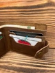 Кошелек кожаный мужской женский из натуральной винтажной кожи Crazy Horse коричневый - изображение 7