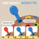 Интерактивная игрушка для детей, развивающая игрушка-сортер ежик - изображение 4