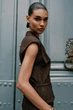 Сорочка жилет з льону Zara 8565/385/700 - XS - изображение 3