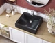 Умивальник накладний Luxor Skay 50 Black - зображення 3