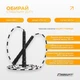 Бісерна скакалка EasyFit FreeRope 2,7 м (чорно-біла) - изображение 8