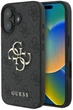 Etui na smartfon Guess 4G Big Logo do Apple iPhone 16 Black (3666339327521) - obraz 1