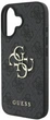 Etui na smartfon Guess 4G Big Logo do Apple iPhone 16 Black (3666339327521) - obraz 6