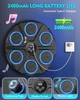 Боксерская музыкальная мишень (смарт тренажер бокса) aiyotto с LED, Bluetooth, 12 режимов и перчатками - изображение 2