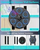 Боксерская музыкальная мишень (смарт тренажер бокса) aiyotto с LED, Bluetooth, 12 режимов и перчатками - изображение 7