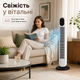 Напольный вентилятор колонный с пультом Tower Cooling Fan 500Вт BITEK BT-2906R охладитель 74 см для дома офиса - изображение 7