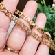 Браслет Xuping Jewelry 6мм 19.5см медзолото позолота 18К плетение муза 1274 - изображение 3
