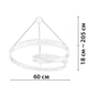 Подвесная люстра Friendlylight Dune M Chrome FL5209 - изображение 3