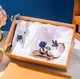 Чашка термостійка 320 мл із ложечкою та кришечкою Синя троянда Подарункове паковання - зображення 1