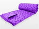 Рушник для йоги EasyFit Yoga Mat Towel з мікрофібри (Фіолетовий) - изображение 2