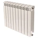 Биметаллический радиатор QUEEN THERM 500/100 боковое подключение, белый (кратно 10 секций) - изображение 1