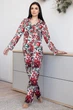 Яркая пижама женская с кантом П1900 Гранат, 3XL (52-54) - изображение 1
