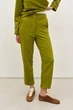 Жіночий костюм з вишивкою (світшот+брюки) RicaMare L Зелений (RM4206-25DS---883) - зображення 3