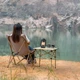 Туристический стул складной для рыбалки и отдыха раскладное кресло для кемпинга и туризма - изображение 9