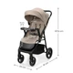Прогулочная коляска Kinderkraft Trig 3 Tray Beige (KSTRIG03BEG000T) - изображение 7