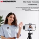 Микрофон MONSTER M1 петличный беспроводной для стриминга/видеоблогов, Type-C, шумоподавление, белый - изображение 5
