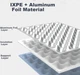 Килимок спальний Mountain Spring Egg Nest E60A туристичний вологостійкий, R-Value 2.6, сірий - зображення 3