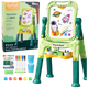 Магнітна дошка LEAN Toys Двостороння сухостираюча 48 елементів 30842 (5905991098027) - зображення 2