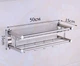 Полка в ванную для полотенец и шампуней Nest Sunny нержавеющая сталь 50см арт 37376 - изображение 3