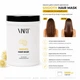Професійна відновлювальна ліпідна маска для сухого волосся Viart Smoth Mask with Castor for Dry Hair, 1000 мл - зображення 2