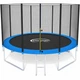 Батут King Sport 435 см 14FT с защитной сеткой и лестницей, большой садовый батут до 150 кг - изображение 2