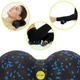 М'яч масажний подвійний Actiget EPP 8 x 16 см ACT0097 Black/Blue (JDT-0850197) - зображення 7