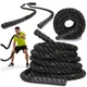 Канат для кроссфита Actiget Battle Rope 9 м тренировочный ACT0015 Black (JDT-0850179) - изображение 2