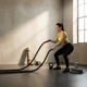 Канат для кроссфита Actiget Battle Rope 9 м тренировочный ACT0015 Black (JDT-0850179) - изображение 7