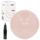 М'яч для фітнесу (фітбол) Actiget 65 см з насосом ACT0143 Light Pink - зображення 1
