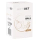 М'яч для фітнесу (фітбол) Actiget 65 см з насосом ACT0143 Light Pink - зображення 2