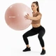М'яч для фітнесу (фітбол) Actiget 65 см з насосом ACT0143 Light Pink - зображення 18