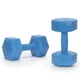 Гантелі Actiget Hex 2 x 2.5 кг ACT0160 Blue - зображення 8