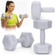 Гантелі Actiget Hex 2 x 3 кг ACT0161 Grey - зображення 3
