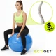 М'яч для фітнесу (фітбол) Actiget 55 см з насосом ACT0142 Blue - зображення 16