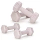 Гантелі Actiget Hex 2 x 0.5 кг ACT0155 Light Pink - зображення 3