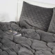 Одеяло полуторное ТЕП VELOUR 1-04872_34537 150х210 см темно-серое 5192252 - изображение 5