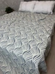 Плед двухсторонний муслиновый евро L&M Home Textiles 20291 200х220 см синий 5207643 - изображение 5