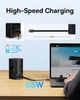 Мережевий зарядний пристрій Baseus PowerCombo Digital PowerStrip 65W (2 AC + 1 USB + Type-C + Кабель Type-C) 1,5м - изображение 5