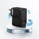 Мережевий зарядний пристрій BASEUS GaN5 Pro Fast Charger 100W 1USB+1Type-C 5A Black - зображення 5