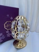 Фігурка з камінням Swarovski Яйце 8 см 160848 - зображення 1