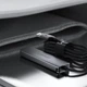 USB HUB (ЮСБ ХАБ) розгалужувач концентратор USB-A to 4xUSB 3.0 порти з кабелем 1м в нейлоновому тканинному обплетені AceFast 4-in-1, 5Gbps - зображення 3