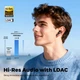 Бездротові навушники TWS SOUNDPEATS Air6 HS з Bluetooth 6.0 та Hi-Res Audio (Чорний) - зображення 5