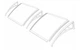 Козырек для двери из поликарбоната Metal-gum KlasK100x120 120 х 100 см навес для балкона Серый - изображение 10