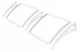 Козырек для двери из поликарбоната Metal-gum KlasK100x120 120 х 100 см навес для балкона Коричневый - изображение 12