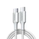 Кабель зарядный Ugreen USB Type-C to Type-C PD 100W 5A QC4.0 2 м Titanium (L502) - изображение 1