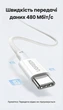 Кабель зарядный Ugreen USB Type-C to Type-C PD 100W 5A QC4.0 2 м Black (L502) - изображение 5