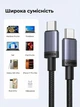 Кабель зарядный Ugreen USB Type-C to Type-C PD 100W 5A QC 4.0 480 Мбит/с 0.5 м Black (L528) - изображение 6