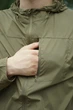 Летняя куртка-ветровка хаки цвета (1237-XL) - изображение 10