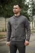 Летняя куртка-ветровка серая (2271-XL) - изображение 6